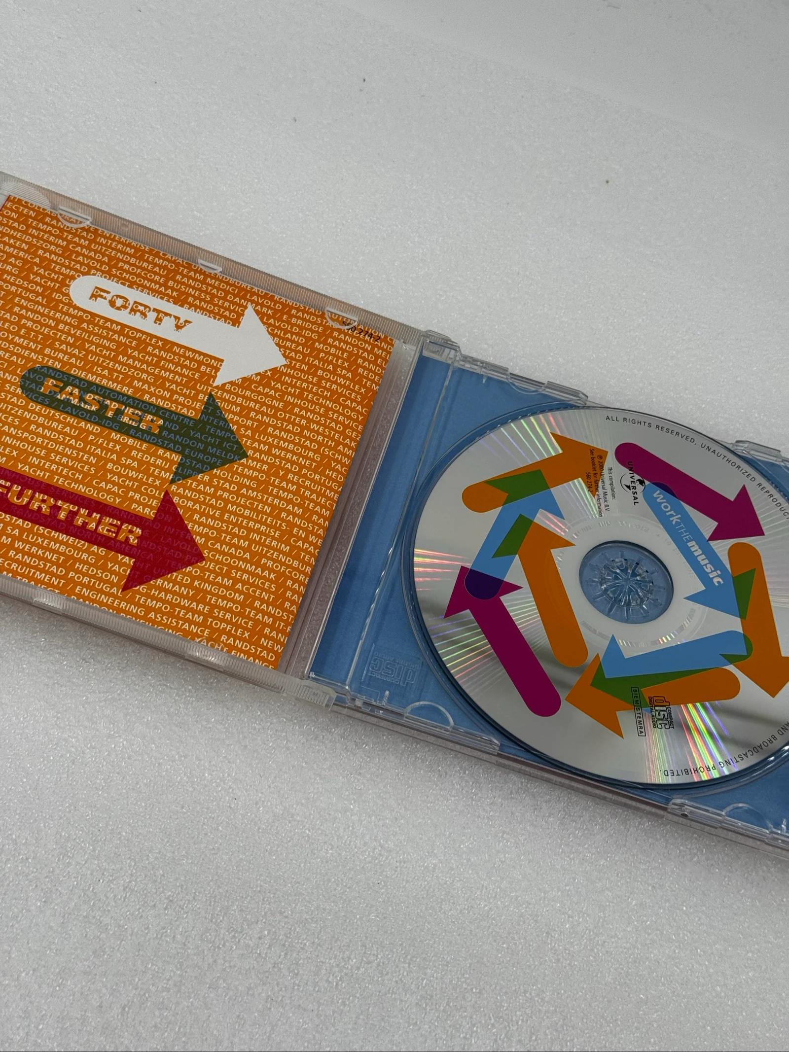 Work The Music CD - Varios artistas – photo 3